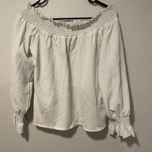 White SHEIN blouse